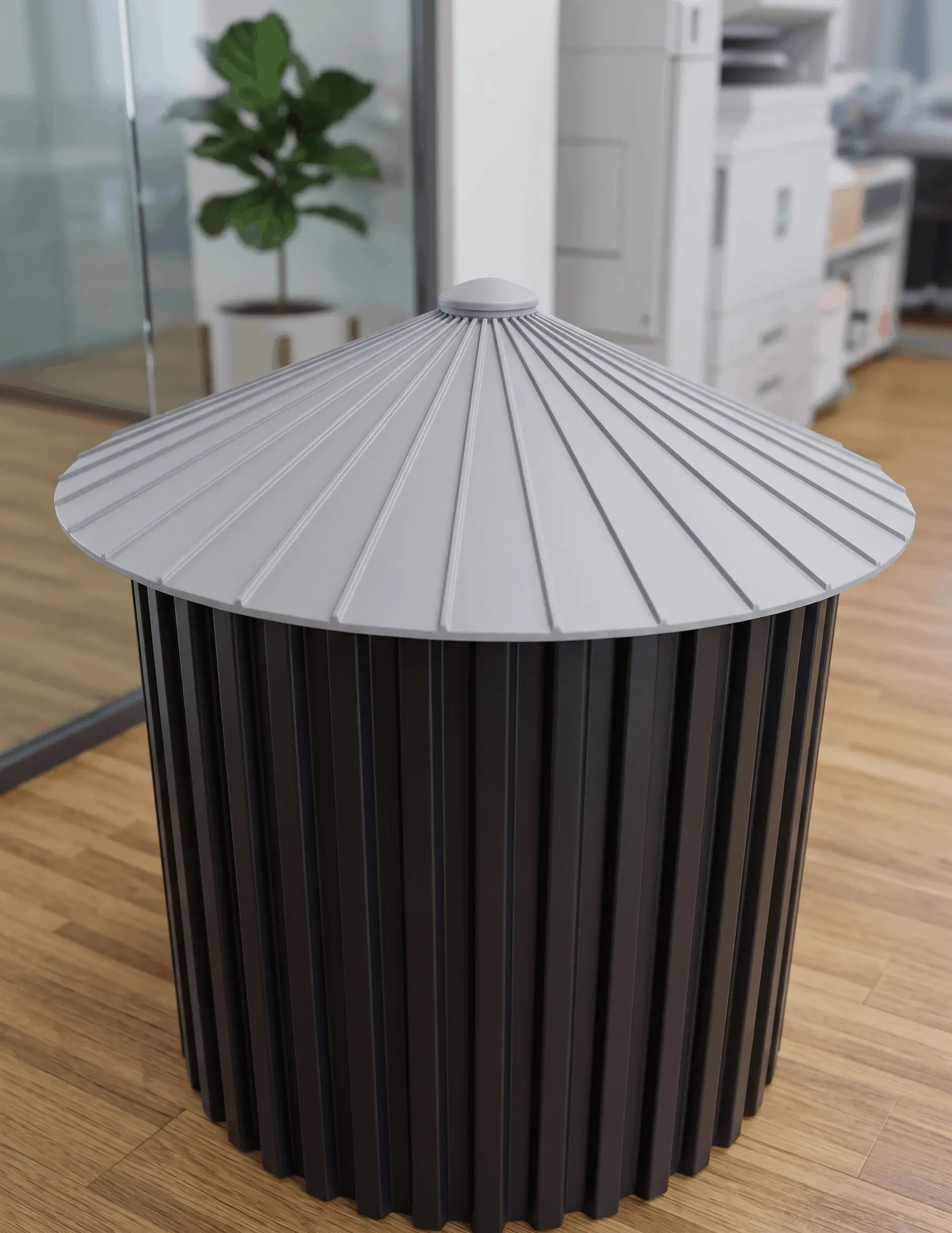 新鋼バイオアーク事業 生ゴミ発電プラントニチュア模型